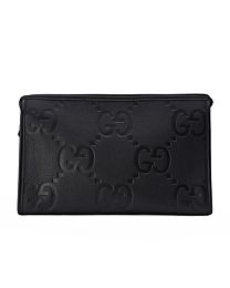 Gucci Super Double G Medium Clutch 739490 Black