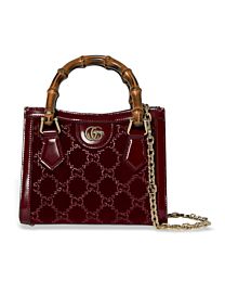 Gucci Diana Crystals Small Tote Bag 675800 Mauve