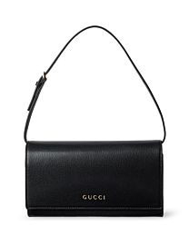 Gucci Mini Pouch With Gucci Lettering 874731 Black