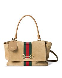Gucci Paparazzo Medium Top Handle Bag 875018 Apricot