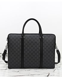 Gucci Essence Classic Medium Briefcase A0007X Black
