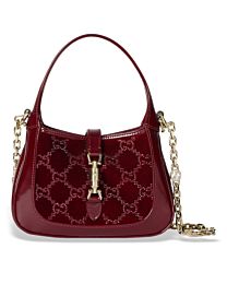 Gucci Jackie 1961 Crystals Mini Bag 675800 Mauve