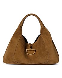 Gucci Softbit Extra Large Shoulder Bag 837466 Coffee