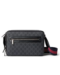 Gucci Medium GG Crossbody Bag 822072 Black