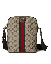 Gucci Ophidia Small Shoulder Bag Dark Coffee