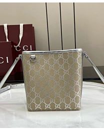 Gucci GG Emblem Series Slim Bucket Bag 847090