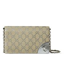 Gucci GG Emblem Series Chain Wallet 852716