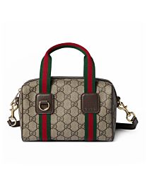 Gucci Mini Gg Handbag Dark Coffee