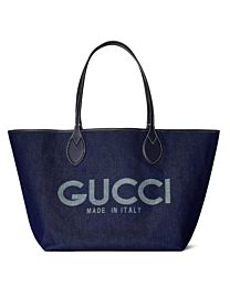 Gucci Totissima Medium Reversible Tote 820481 Blue