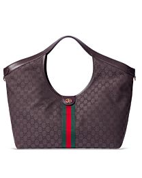 Gucci Giglio Large Tote Bag 853971 Dark Coffee