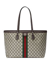 Gucci Ophidia Large Tote Bag 631685 Dark Coffee