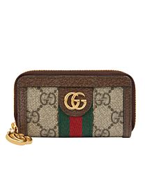 Gucci Ophidia GG key case 523157 Dark Coffee