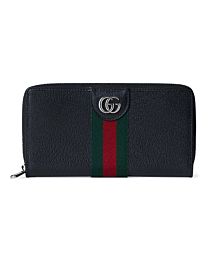 Gucci Ophidia Zip Around Wallet 834694 Black