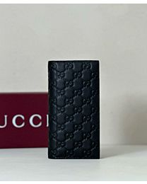 Gucci GG Emblem Series Card Holder Black