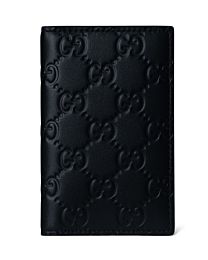 Gucci GG Emblem Card Holder Black