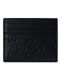 Gucci GGG Emblem Series Card Holder Black