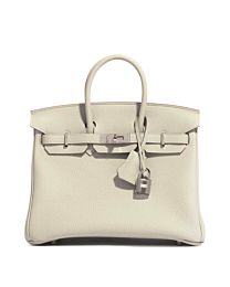 Hermes Birkin 25 Togo Leather Bag