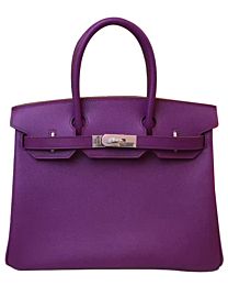 Hermes Birkin 35 Epsom Leather Paon Phw 