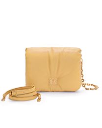 Loewe Puffer Goya Bag In Shiny Nappa Lambskin 
