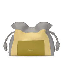 Loewe Medium Flamenco Knot-Detail Panelled Shoulder Bag