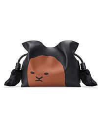 Loewe Medium Lion Intarsio Flamenco Clutch In Calfskin A411FC1XF1