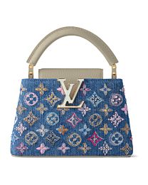 Louis Vuitton Capucines Mini Blue
