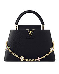 Louis Vuitton LV X TM Capucines MM Black