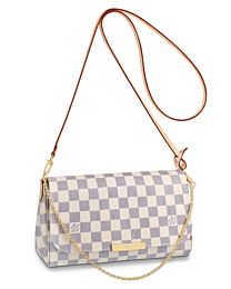 Louis Vuitton Damier Eva Clutch N41275 White