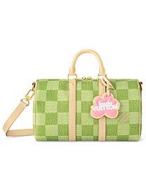 Louis Vuitton Keepall Bandouliere 35 Bag N40671 Green