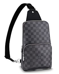 Louis Vuitton Avenue Sling Bag N41719 Black