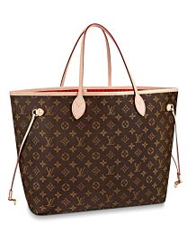 Louis Vuitton Monogram Neverfull M40991 Red 