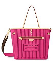 Louis Vuitton Neverfull Bandouliere Inside Out MM M12257 Peachblow