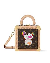 Louis Vuitton LV x TM Mini Square Trunk M13127 Brown