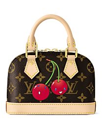 Louis Vuitton LV x TM Nano Alma Monogram M13416 Brown