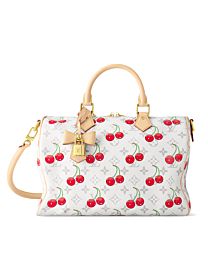 Louis Vuitton LV x TM Cherry Speedy Soft bandouliere 30 M14238 White
