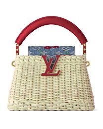 Louis Vuitton LV X TM Capucines Mini Red