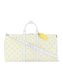 Louis Vuitton Keepall Bandouliere 50 Bag Yellow