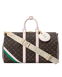 Louis Vuitton Keepall Bandouliere 45 M25822 Brown