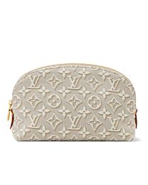 Louis Vuitton Pochette Cosmetique Small Cosmetic Pouch M2A320 Gray