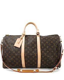 Louis Vuitton Monogram Keepall M41416 Brown