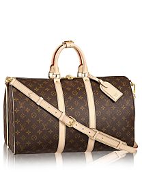 Louis Vuitton Monogram Keepall M41417 Brown