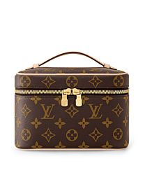 Louis Vuitton NICE mini cosmetic bag Brown