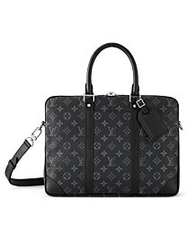 Louis Vuitton Porte-Documents Voyage PM M46457 Black