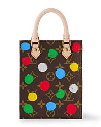 Louis Vuitton LV X YK Petit Sac Plat Tote Bag M81867 Brown