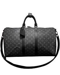 Louis Vuitton Keepall Bandouliere 50 M40603 Black