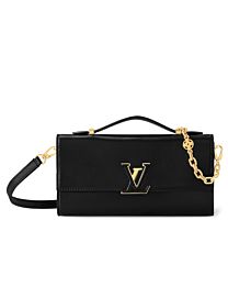 Louis Vuitton Wallet On Chain Capucines M12143 Black