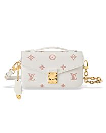 Louis Vuitton Pochette Metis East West M27575 Cream