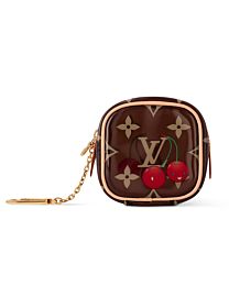 Louis Vuitton LV X TM Cube Coin Purse Brown