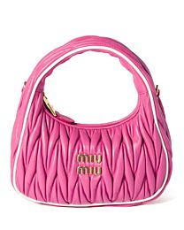 Miumiu Wander Matelasse Nappa Leather Bag 5BC125