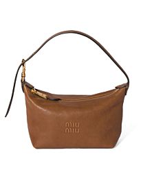 Miu Miu Suede Pouch 5NE841 Coffee